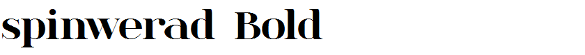 spinwerad Bold