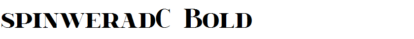 spinweradC Bold