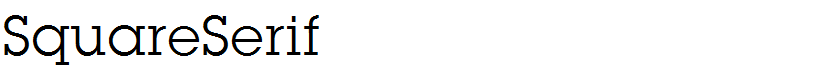 SquareSerif