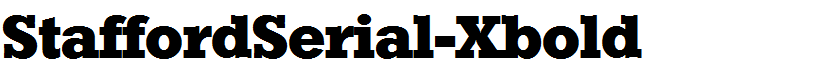 StaffordSerial-Xbold