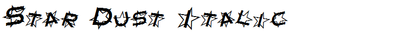 Star Dust Italic