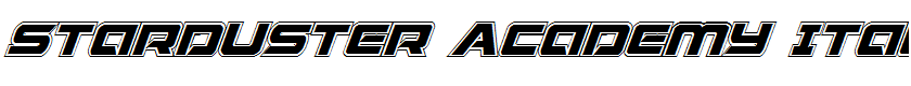 Starduster Academy Italic Italic