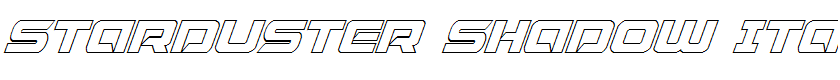 Starduster Shadow Italic Italic