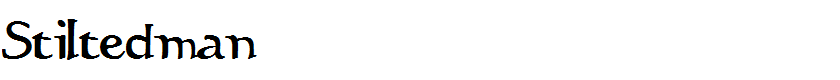 Stiltedman 