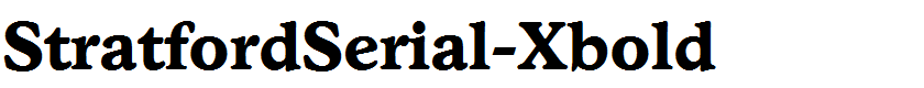 StratfordSerial-Xbold