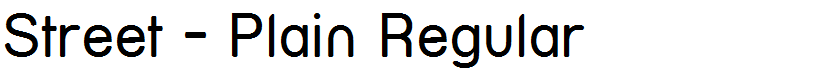 Street - Plain Regular