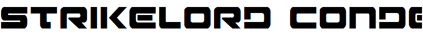 Strikelord Condensed Condensed