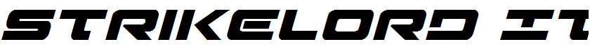 Strikelord Italic Italic