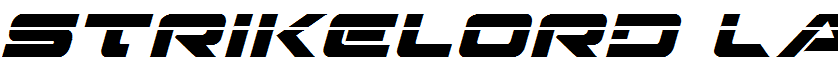 Strikelord Laser Italic Italic