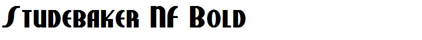 Studebaker NF Bold