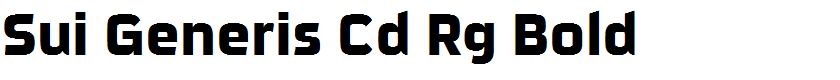 Sui Generis Cd Rg Bold