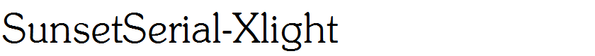 SunsetSerial-Xlight