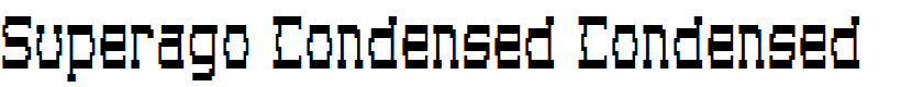 Superago Condensed Condensed