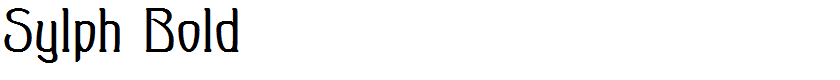 Sylph Bold