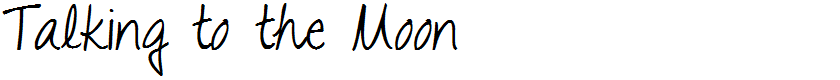 Talking to the Moon