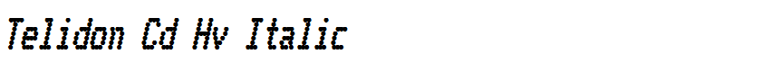 Telidon Cd Hv Italic