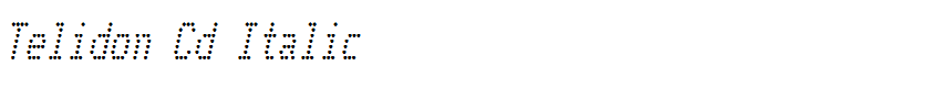 Telidon Cd Italic
