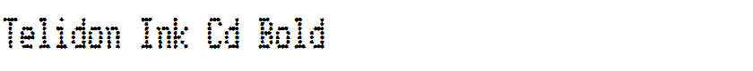 Telidon Ink Cd Bold