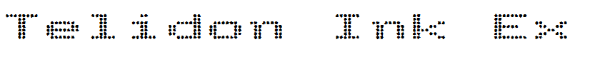 Telidon Ink Ex Bold