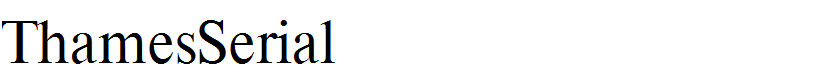 ThamesSerial