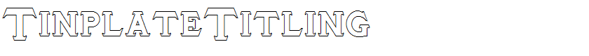 TinplateTitling