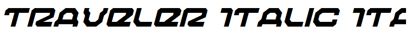 Traveler Italic Italic