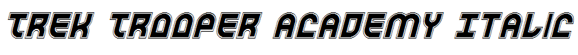 Trek Trooper Academy Italic Italic