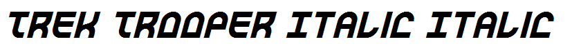 Trek Trooper Italic Italic