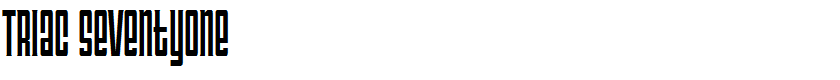 Triac SeventyOne