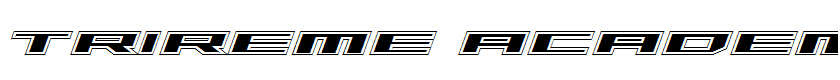 Trireme Academy Italic Italic