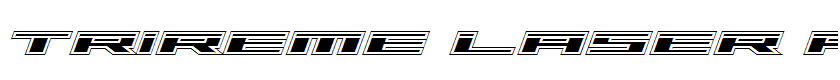 Trireme Laser Academy Italic Italic