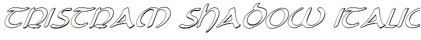 Tristram Shadow Italic Italic