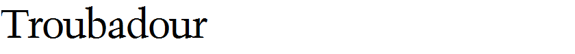 Troubadour