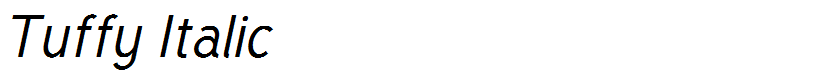 Tuffy Italic