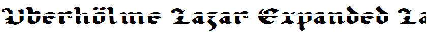 Uberhölme Lazar Expanded Lazar Expanded
