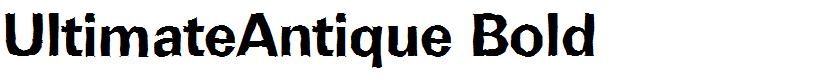 UltimateAntique Bold