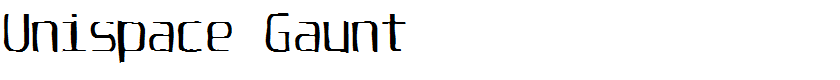 Unispace Gaunt