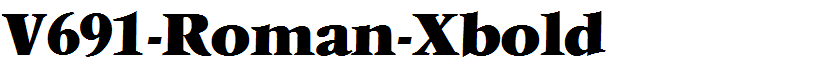 V691-Roman-Xbold