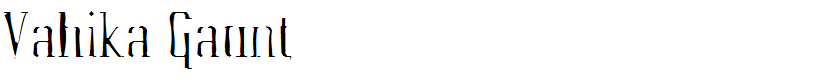 Vahika Gaunt