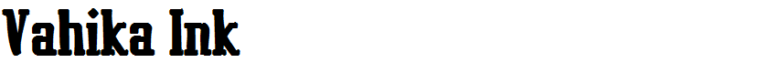 Vahika Ink