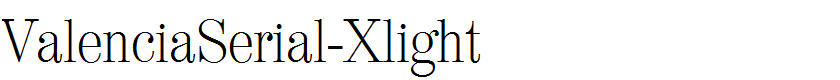 ValenciaSerial-Xlight
