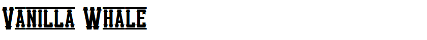 Vanilla Whale