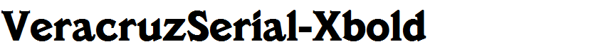 VeracruzSerial-Xbold