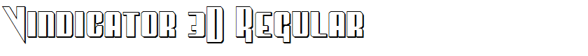 Vindicator 3D Regular