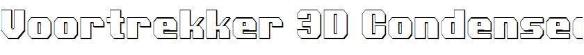 Voortrekker 3D Condensed Condensed