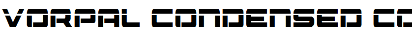 Vorpal Condensed Condensed