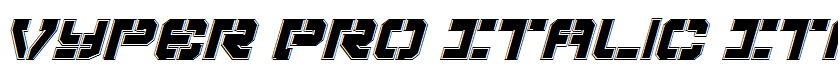 Vyper Pro Italic Italic