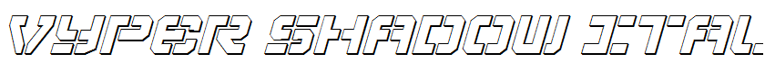 Vyper Shadow Italic Italic