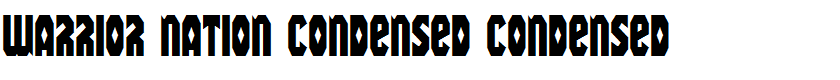 Warrior Nation Condensed Condensed