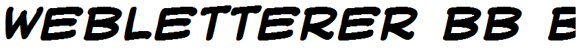 WebLetterer BB Bold